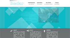 Desktop Screenshot of bedar.fr